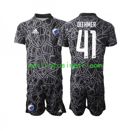 Maillot de Foot FC Copenhagen Andreas Dithmer 41 Gardien Domicile 2022-23 - Enfant